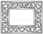 Heart Border Picture Frame – Coloring Page