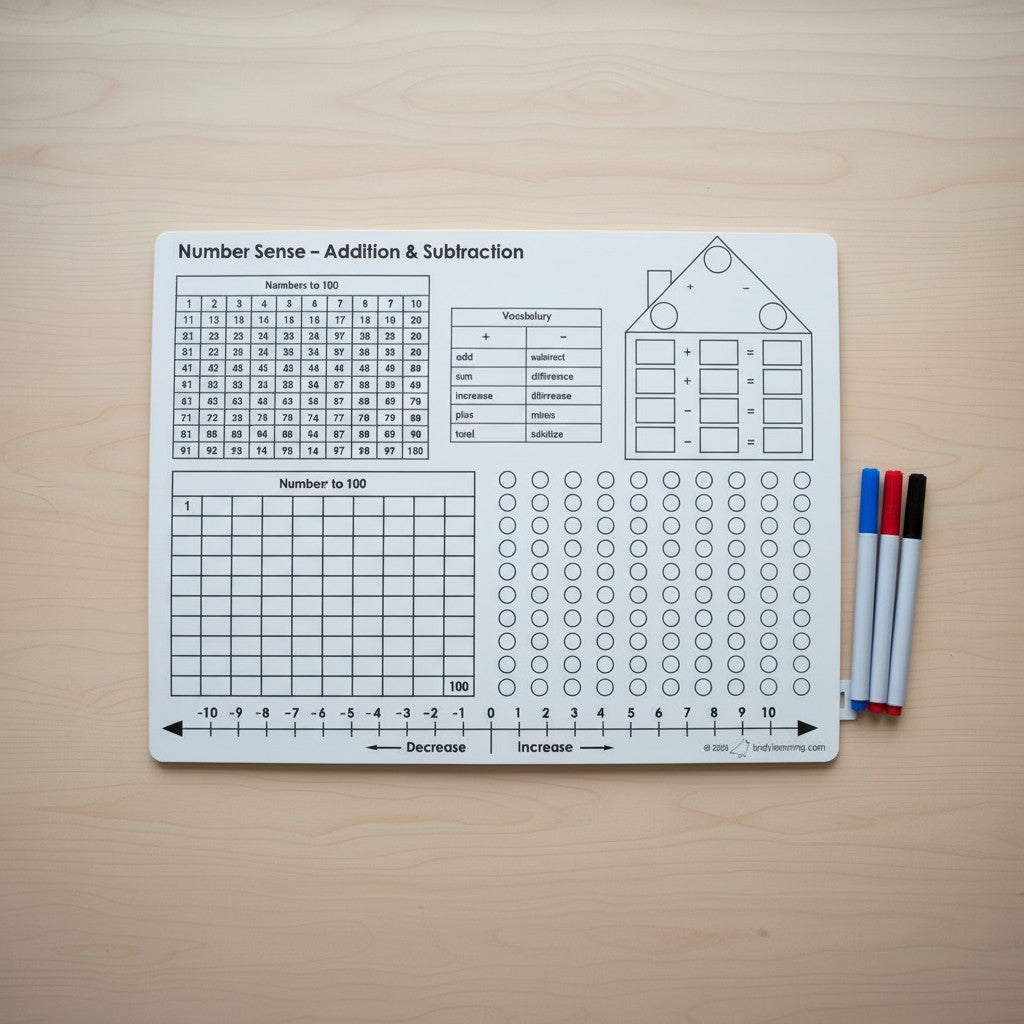 Number Sense - Addition & Subtraction Mat