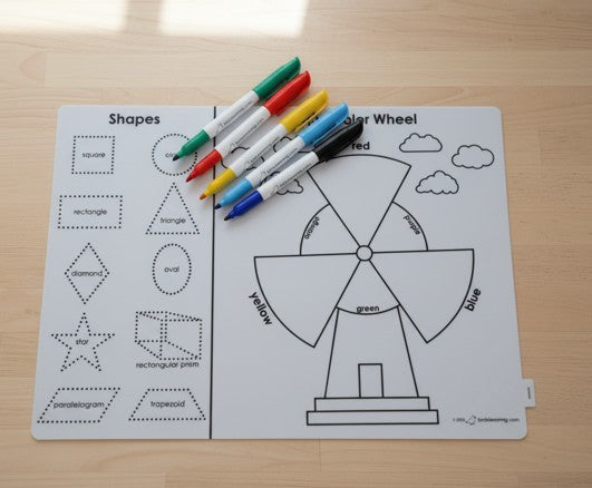 Shapes & Colors Learning Mat