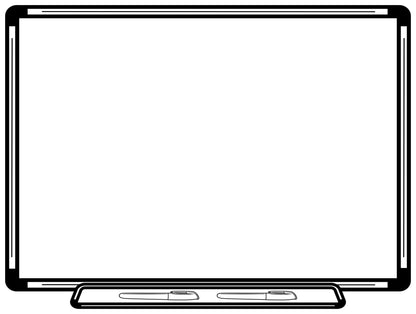 Whiteboard Mat - A blank canvas for bright ideas